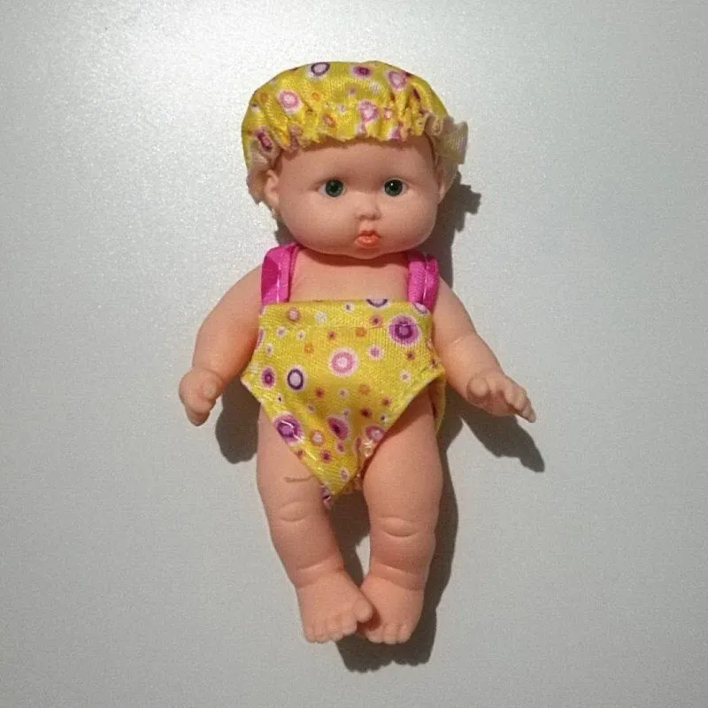 12cm many styles Silicone mulation baby Doll toy Newborn Boy Girl Soft Emulated reborn baby doll Children Gift Toy Birthday Gift