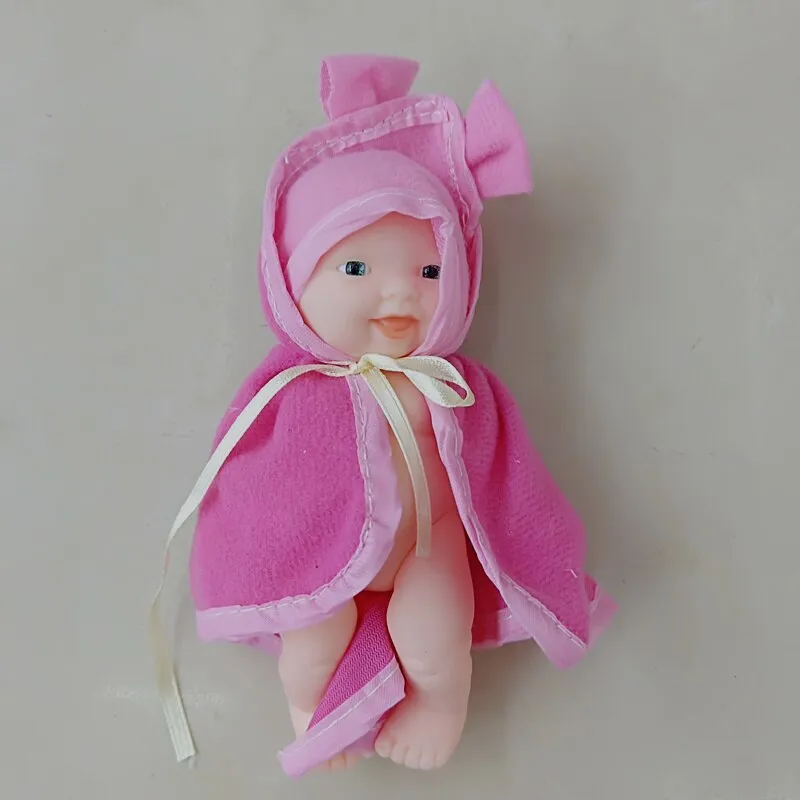 12cm many styles Silicone mulation baby Doll toy Newborn Boy Girl Soft Emulated reborn baby doll Children Gift Toy Birthday Gift