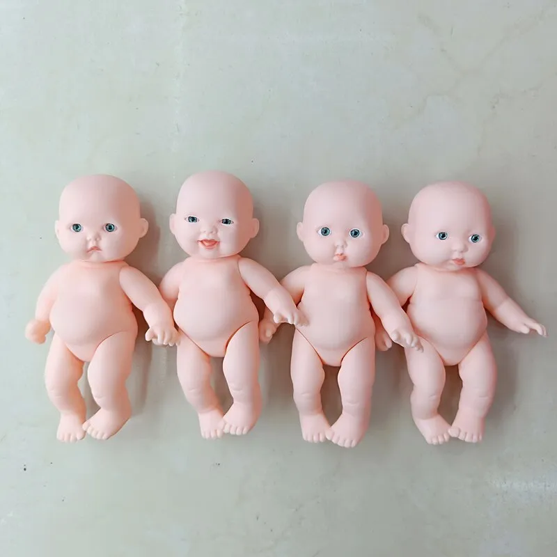 12cm many styles Silicone mulation baby Doll toy Newborn Boy Girl Soft Emulated reborn baby doll Children Gift Toy Birthday Gift