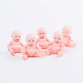 12cm many styles Silicone mulation baby Doll toy Newborn Boy Girl Soft Emulated reborn baby doll Children Gift Toy Birthday Gift