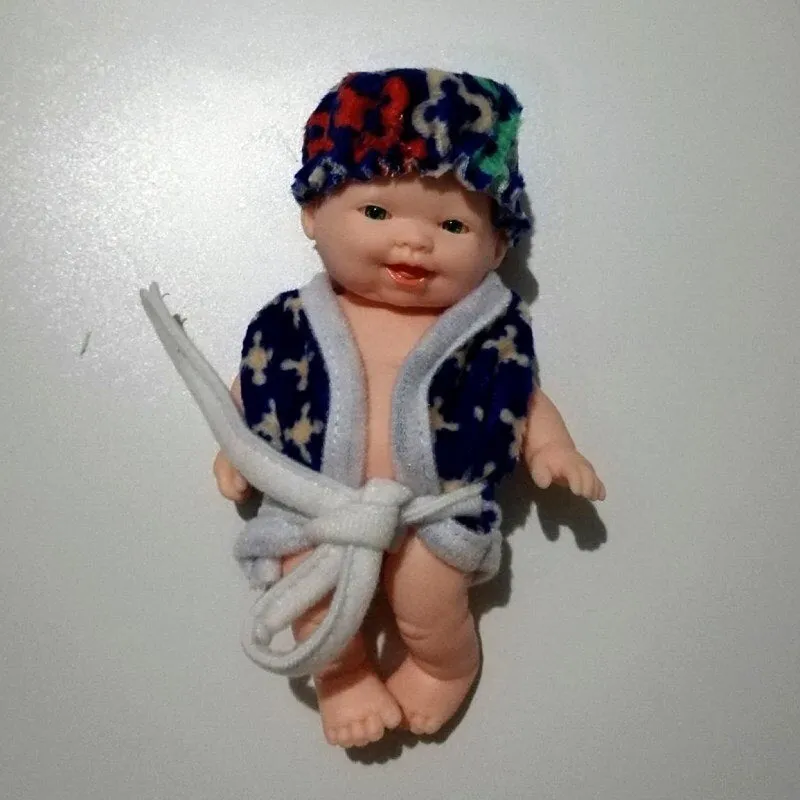 12cm many styles Silicone mulation baby Doll toy Newborn Boy Girl Soft Emulated reborn baby doll Children Gift Toy Birthday Gift