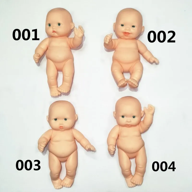 12cm many styles Silicone mulation baby Doll toy Newborn Boy Girl Soft Emulated reborn baby doll Children Gift Toy Birthday Gift