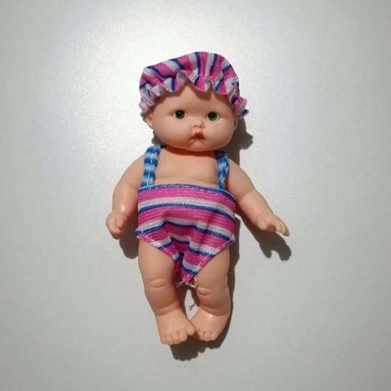 12cm many styles Silicone mulation baby Doll toy Newborn Boy Girl Soft Emulated reborn baby doll Children Gift Toy Birthday Gift