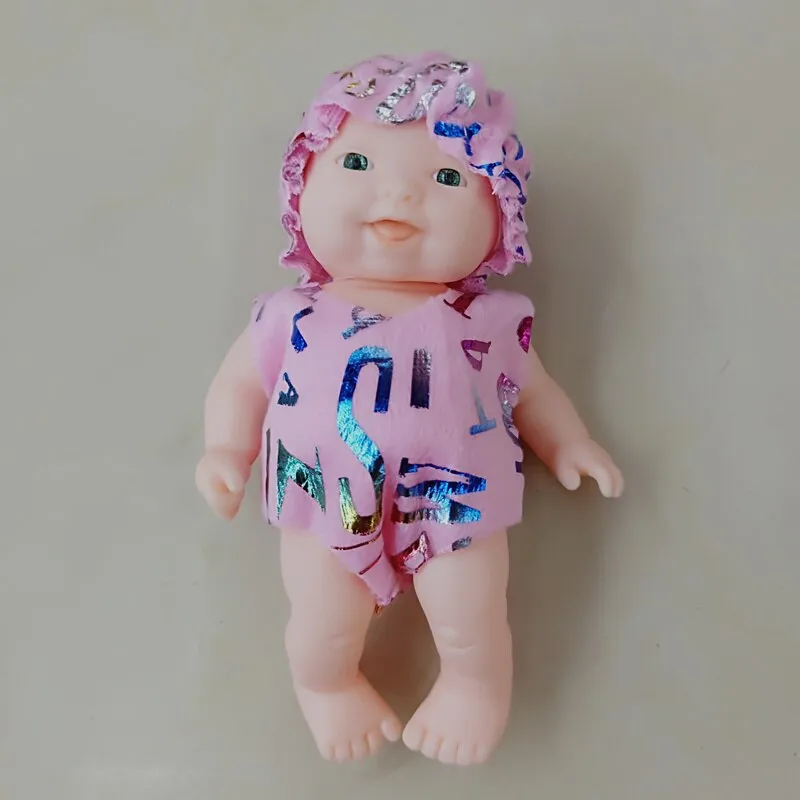 12cm many styles Silicone mulation baby Doll toy Newborn Boy Girl Soft Emulated reborn baby doll Children Gift Toy Birthday Gift