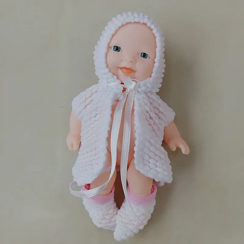 12cm many styles Silicone mulation baby Doll toy Newborn Boy Girl Soft Emulated reborn baby doll Children Gift Toy Birthday Gift