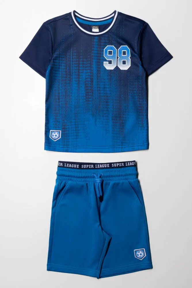 2-Piece Sport Set Blue