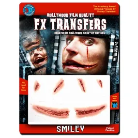 3D FX Transfers Smiley Latex Free Prosthetic, 1 Count