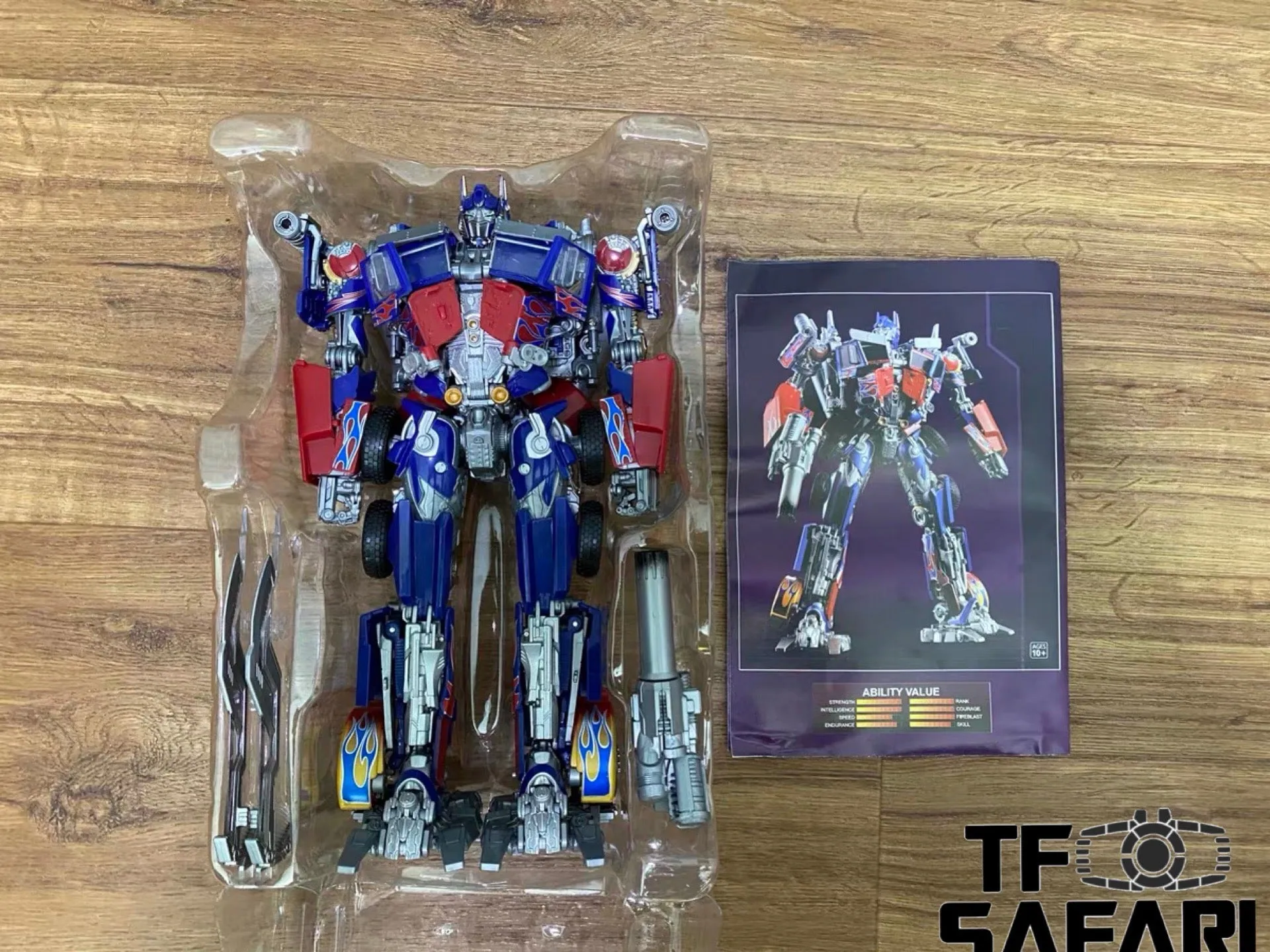 4th Party BX001 BX-001 Bayverse Optimus Prime (1:1 KO MPM04) 25CM /10"