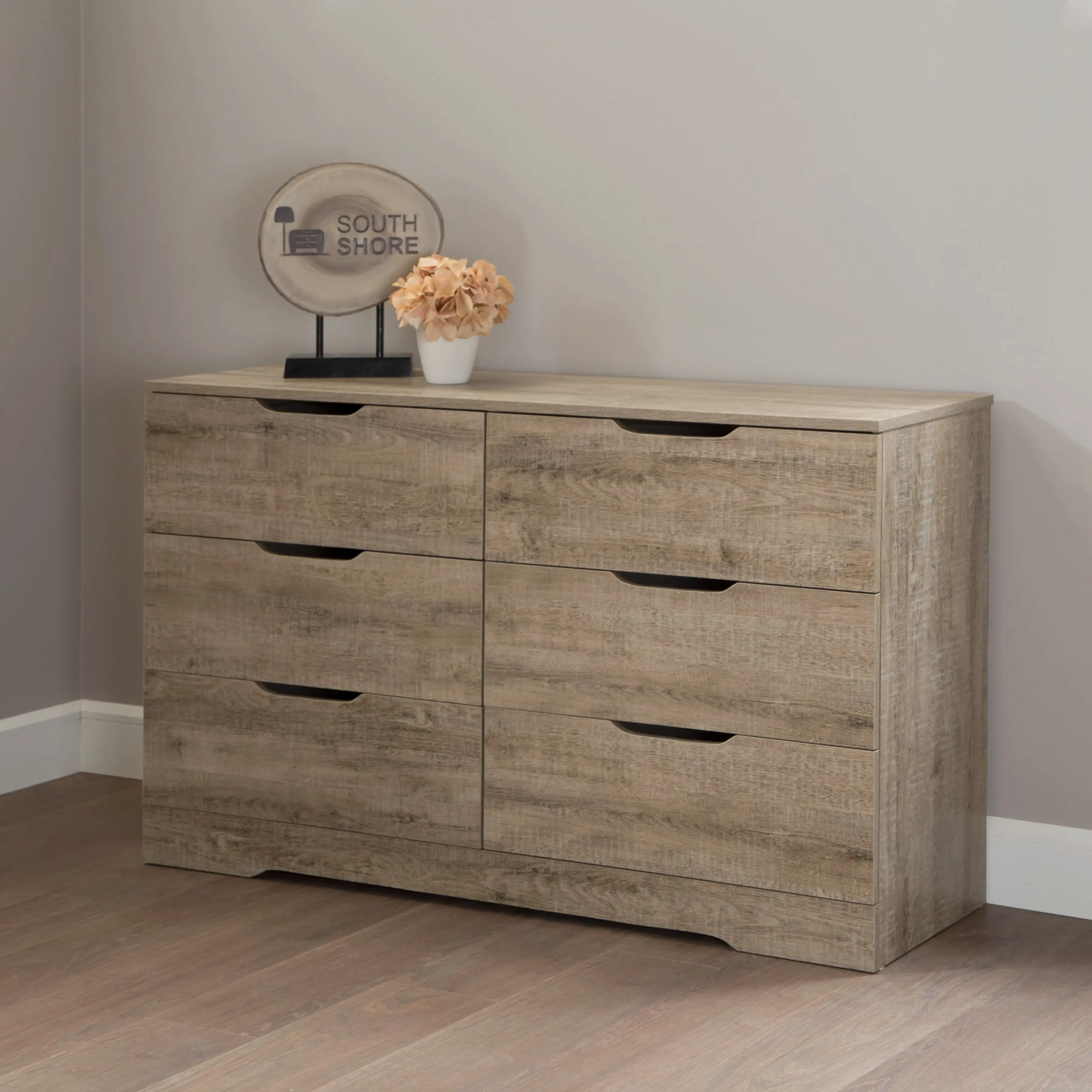 6-Drawer Dresser - Holland