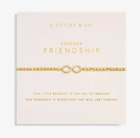 A Little Forever Friendship Gold Bracelet