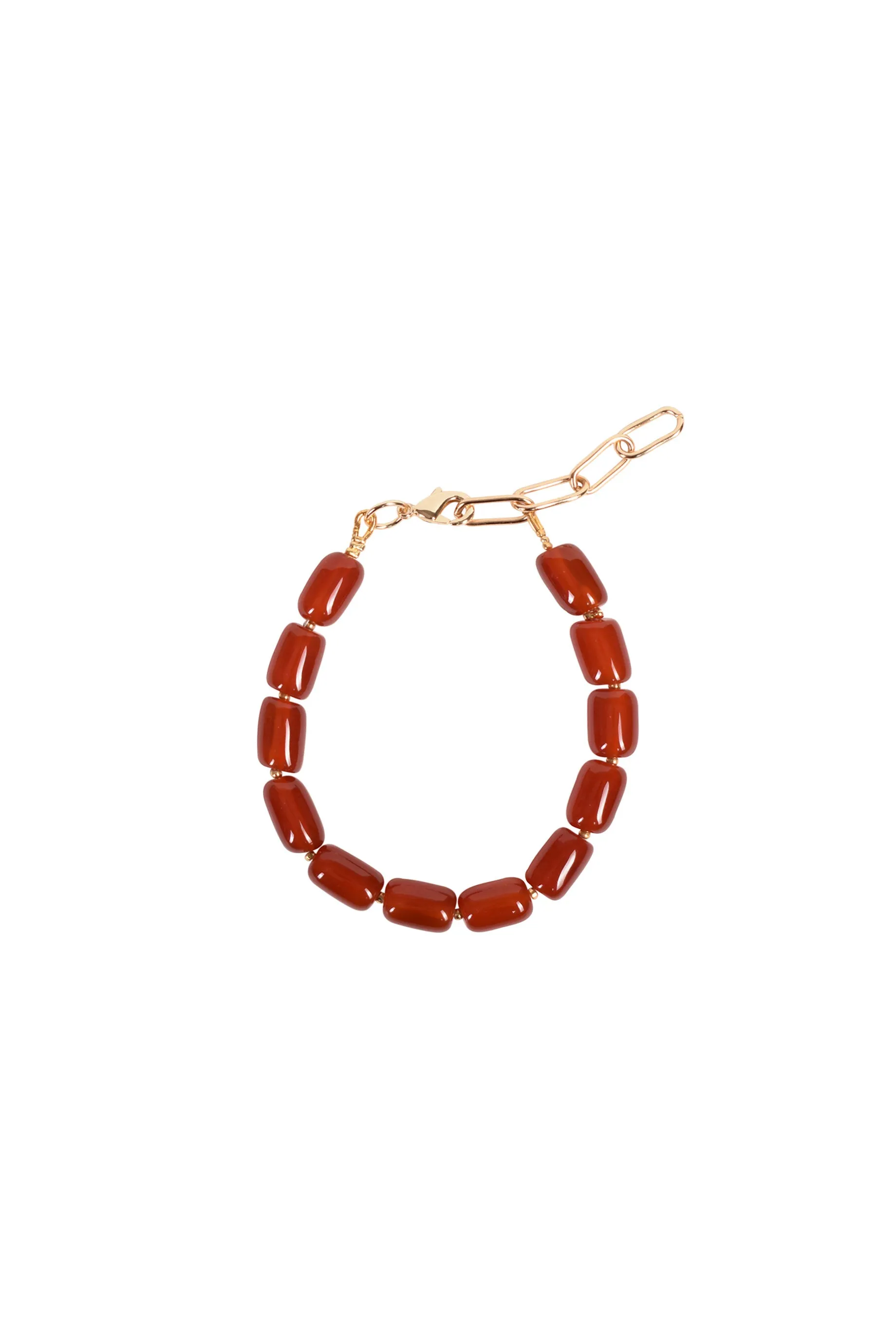 Alouette Design
 Barrel Bracelet - Amber