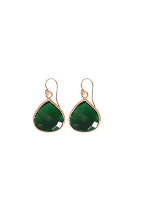 Alouette Design
 Crystal Earring - Emerald