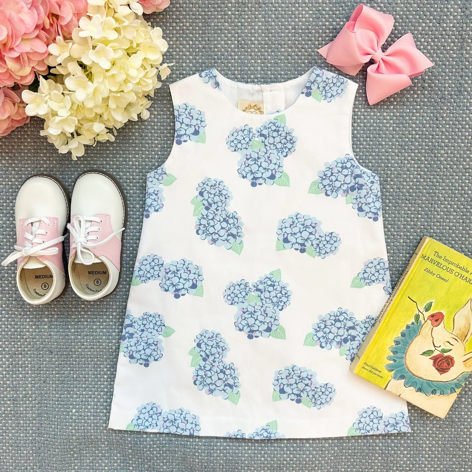 Annie Apron Dress - Happiest Hydrangeas