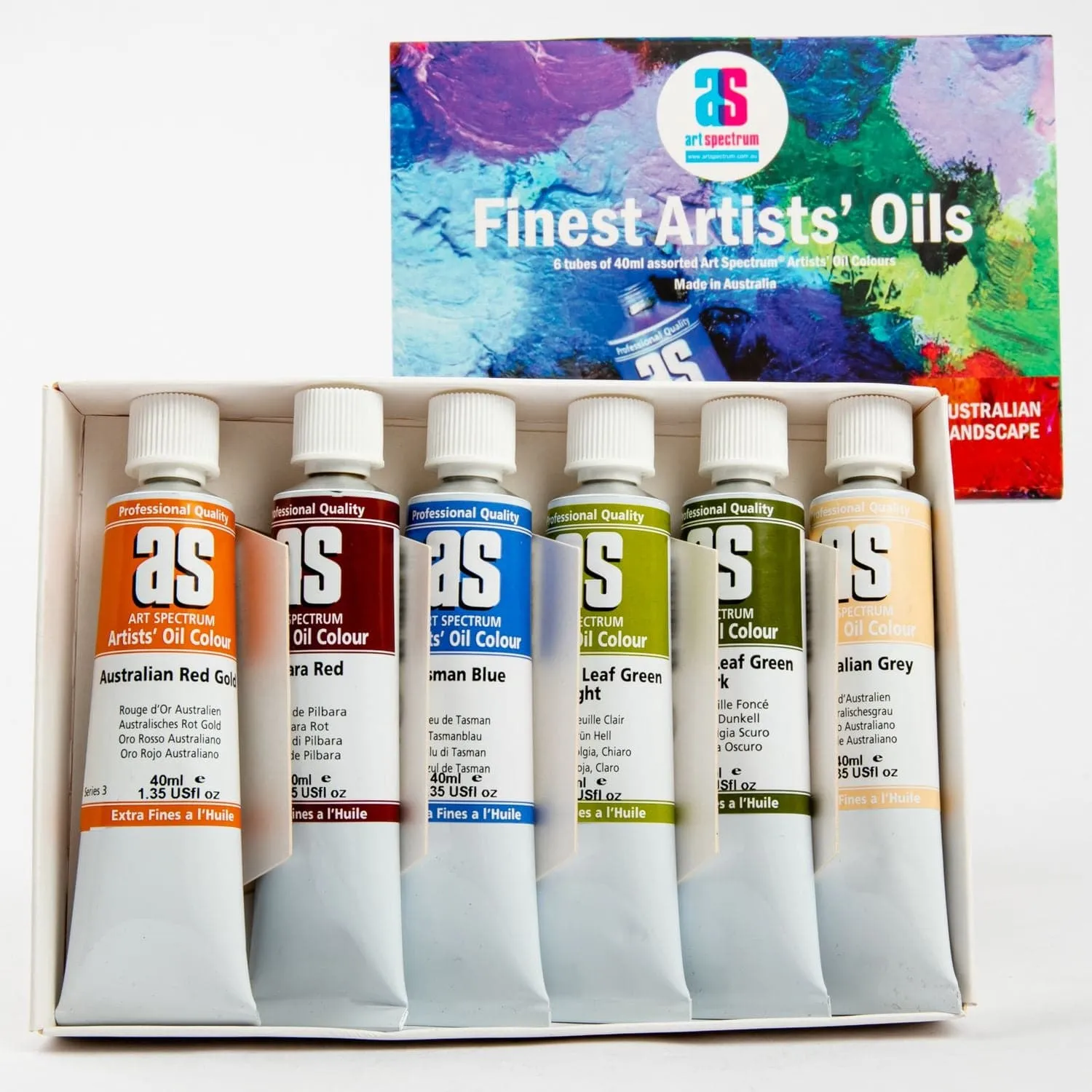 Art Spectrum  Artists' Oil Colours- Australian Landscape - Set Of 6