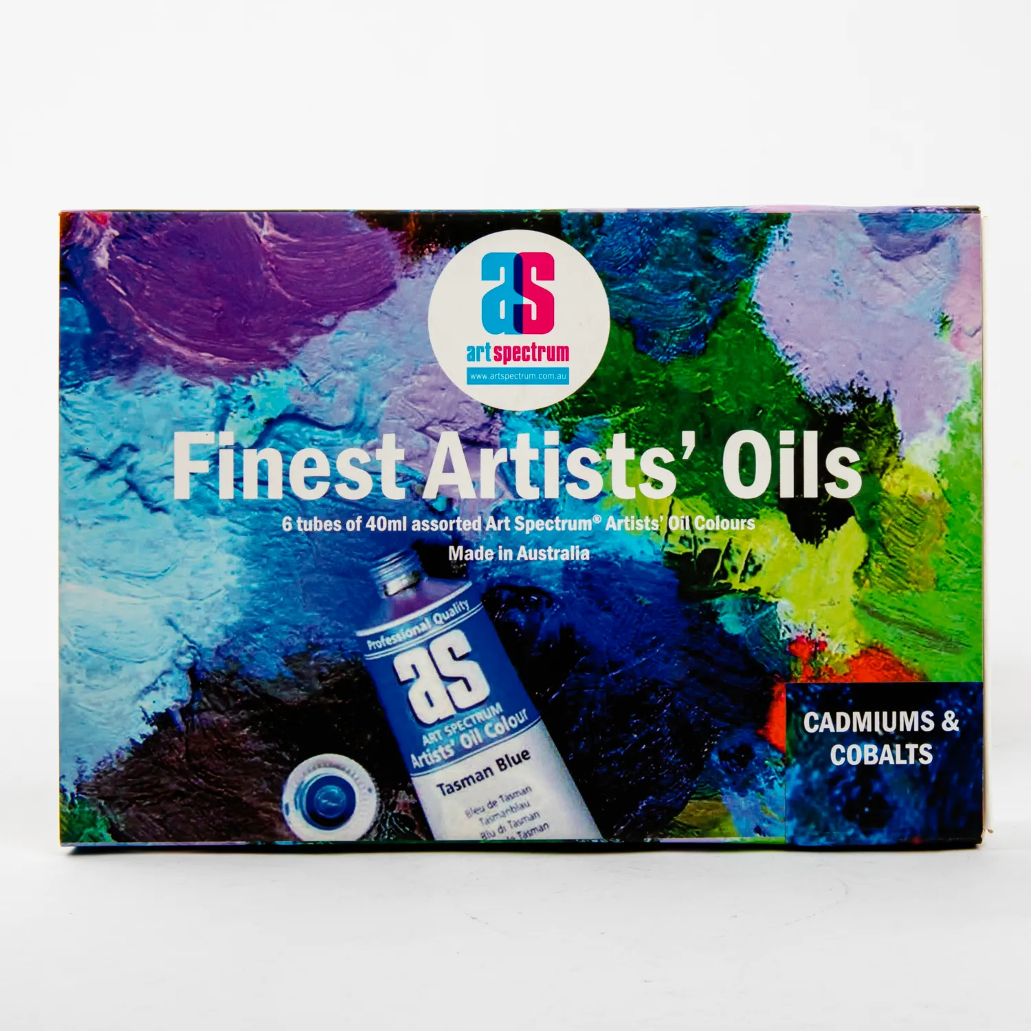 Art Spectrum  Artists' Oil Colours - Cadmiums & Cobalts - Set Of 6