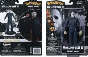 BendyFigs Horror Halloween 2 Movie 7 Inch Figure - Michael Myers