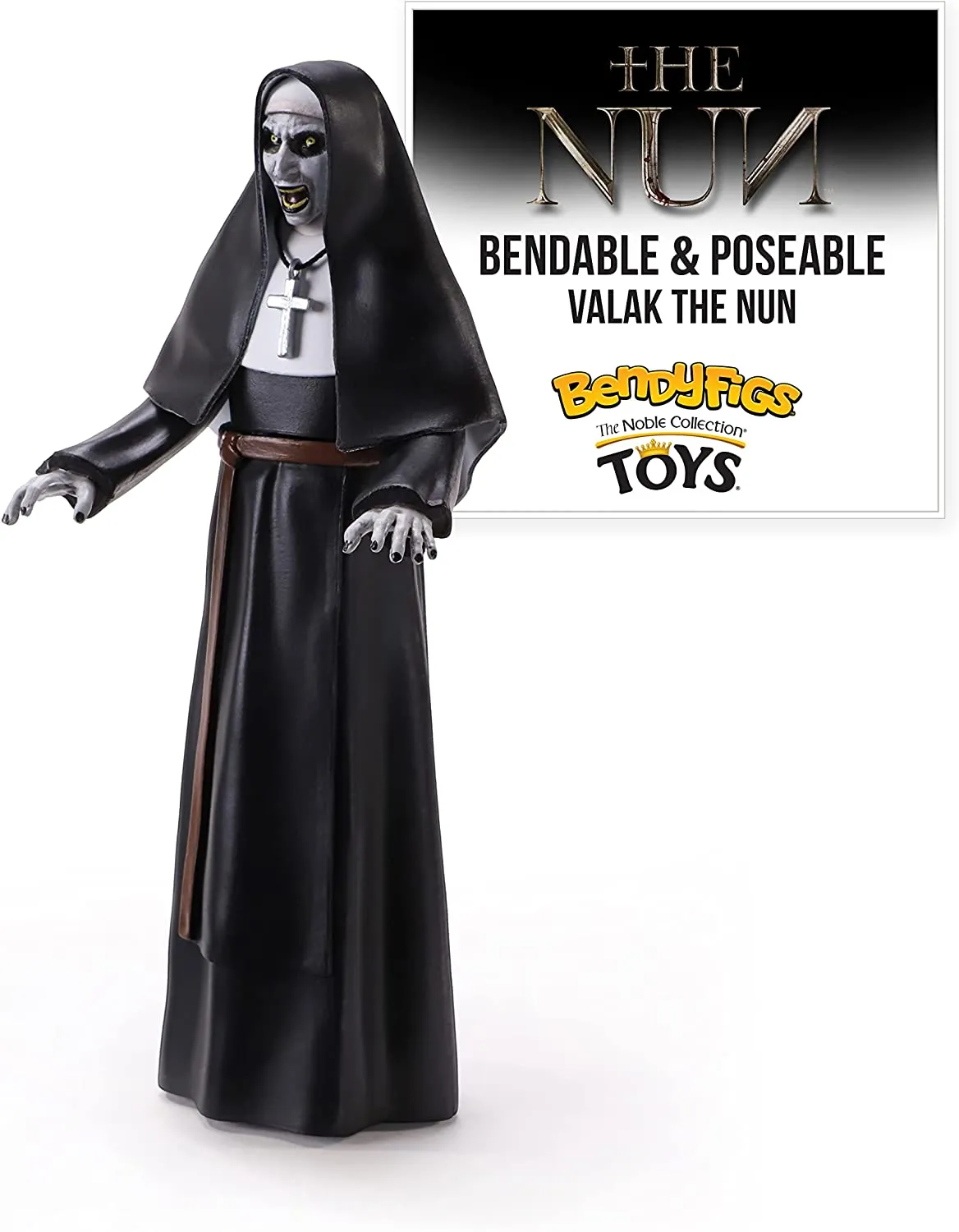 BendyFigs Horror The Nun Movie 7 Inch Figure - Valak