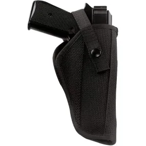 Black - Tactical Cordura Adjustable Hip Holster 4 in. 5 in.