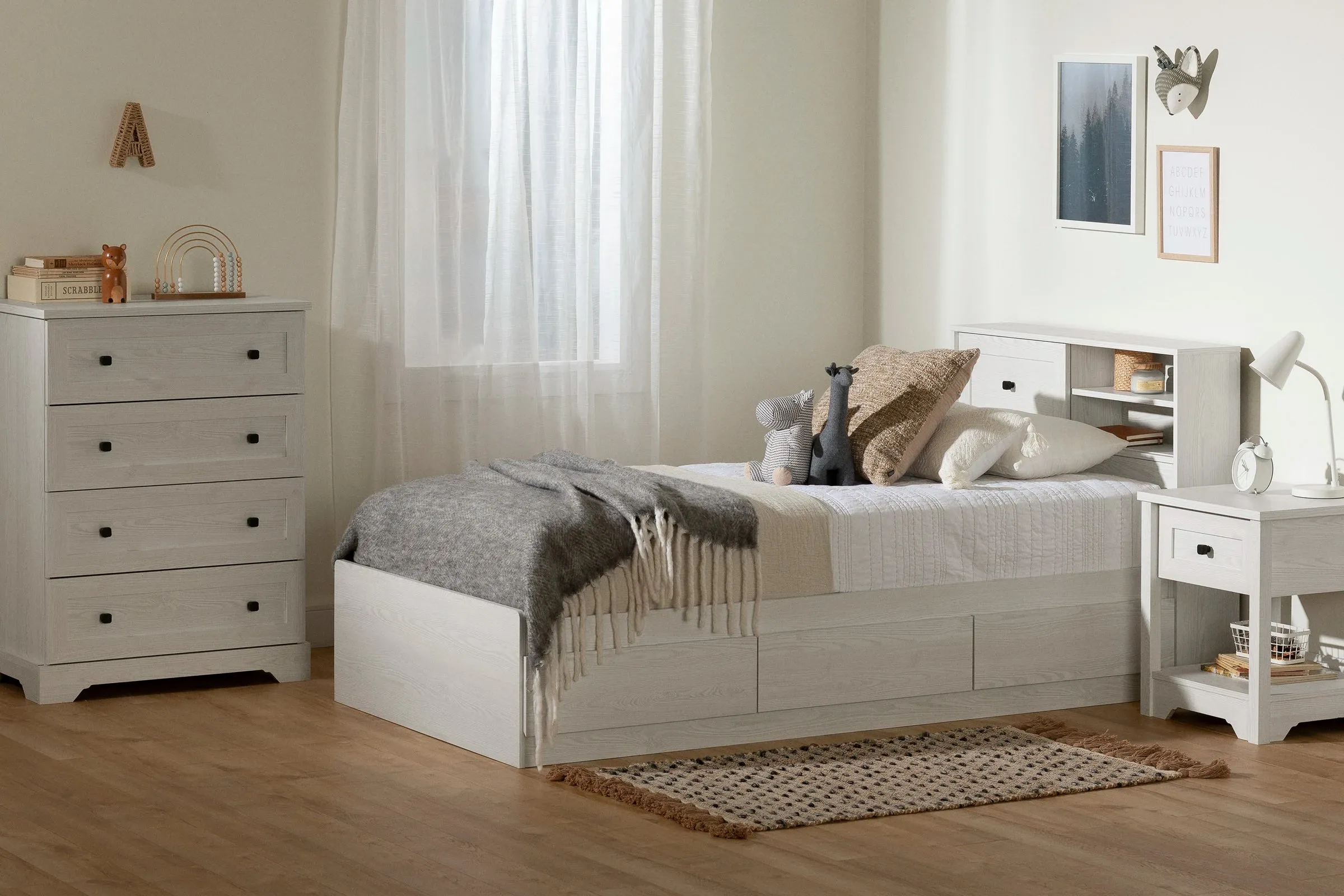 Bookcase Headboard - Hazen