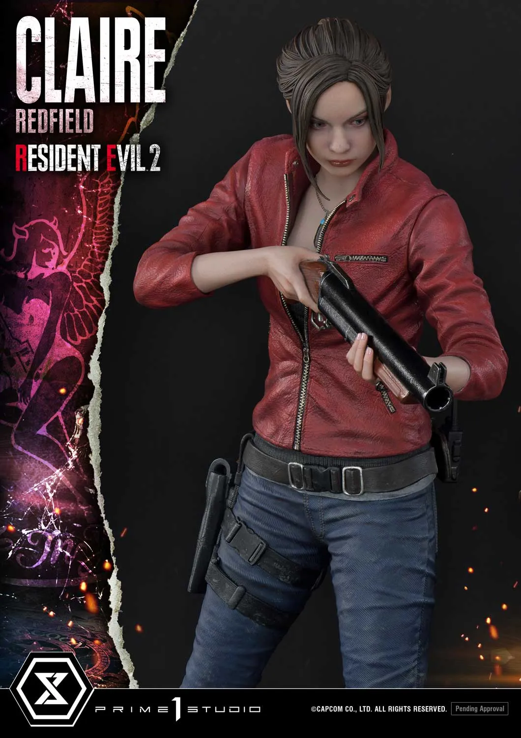 Claire Redfield (RESIDENT EVIL 2) Statue