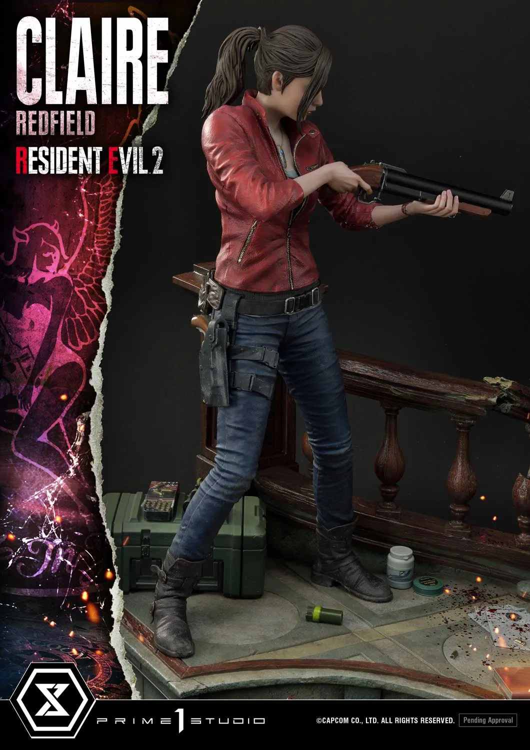 Claire Redfield (RESIDENT EVIL 2) Statue