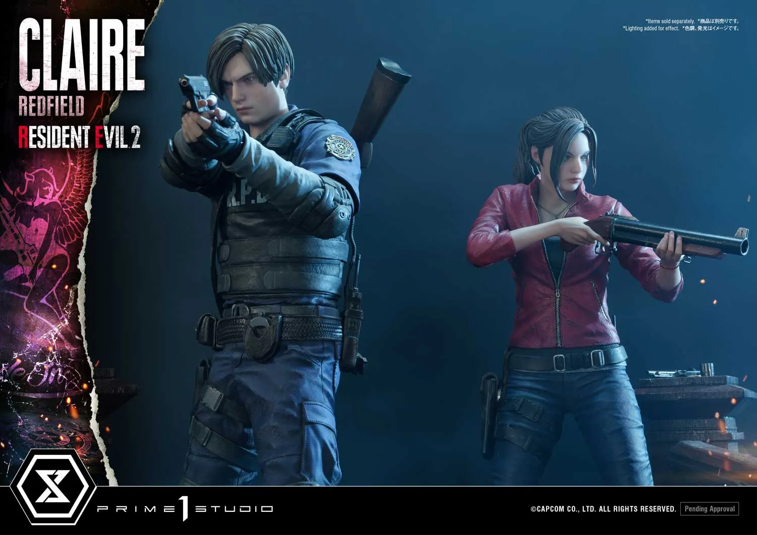 Claire Redfield (RESIDENT EVIL 2) Statue