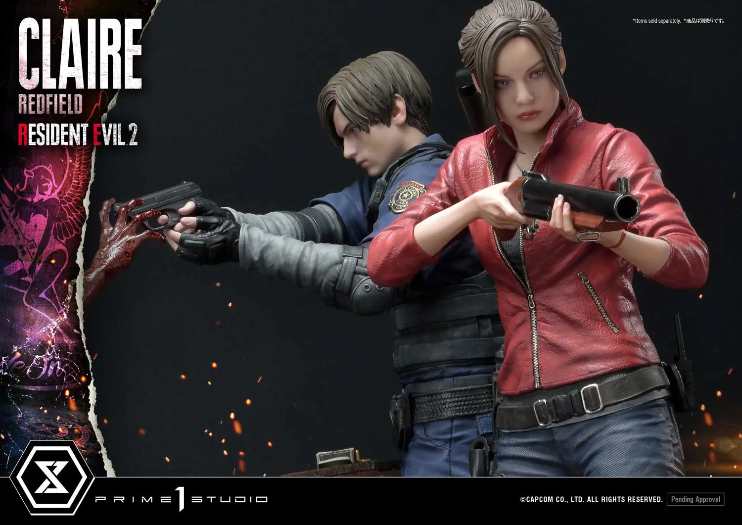 Claire Redfield (RESIDENT EVIL 2) Statue