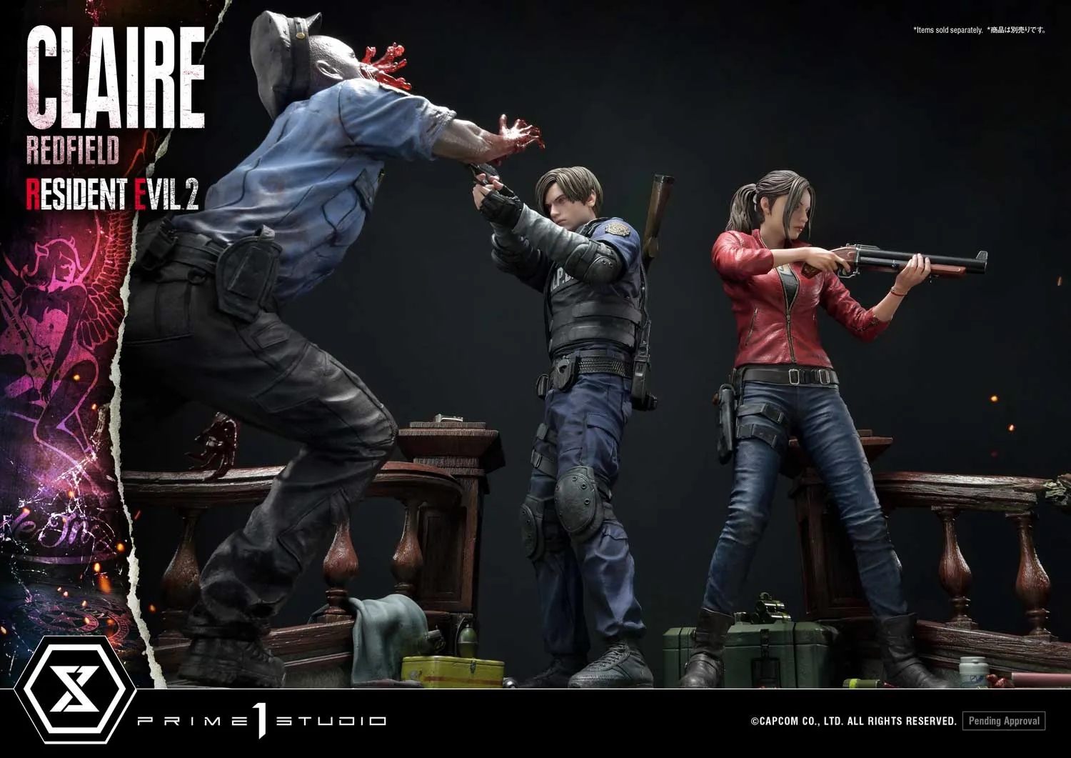 Claire Redfield (RESIDENT EVIL 2) Statue