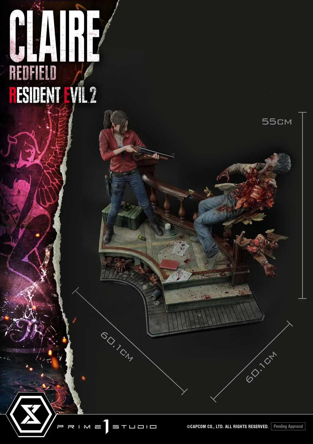 Claire Redfield (RESIDENT EVIL 2) Statue