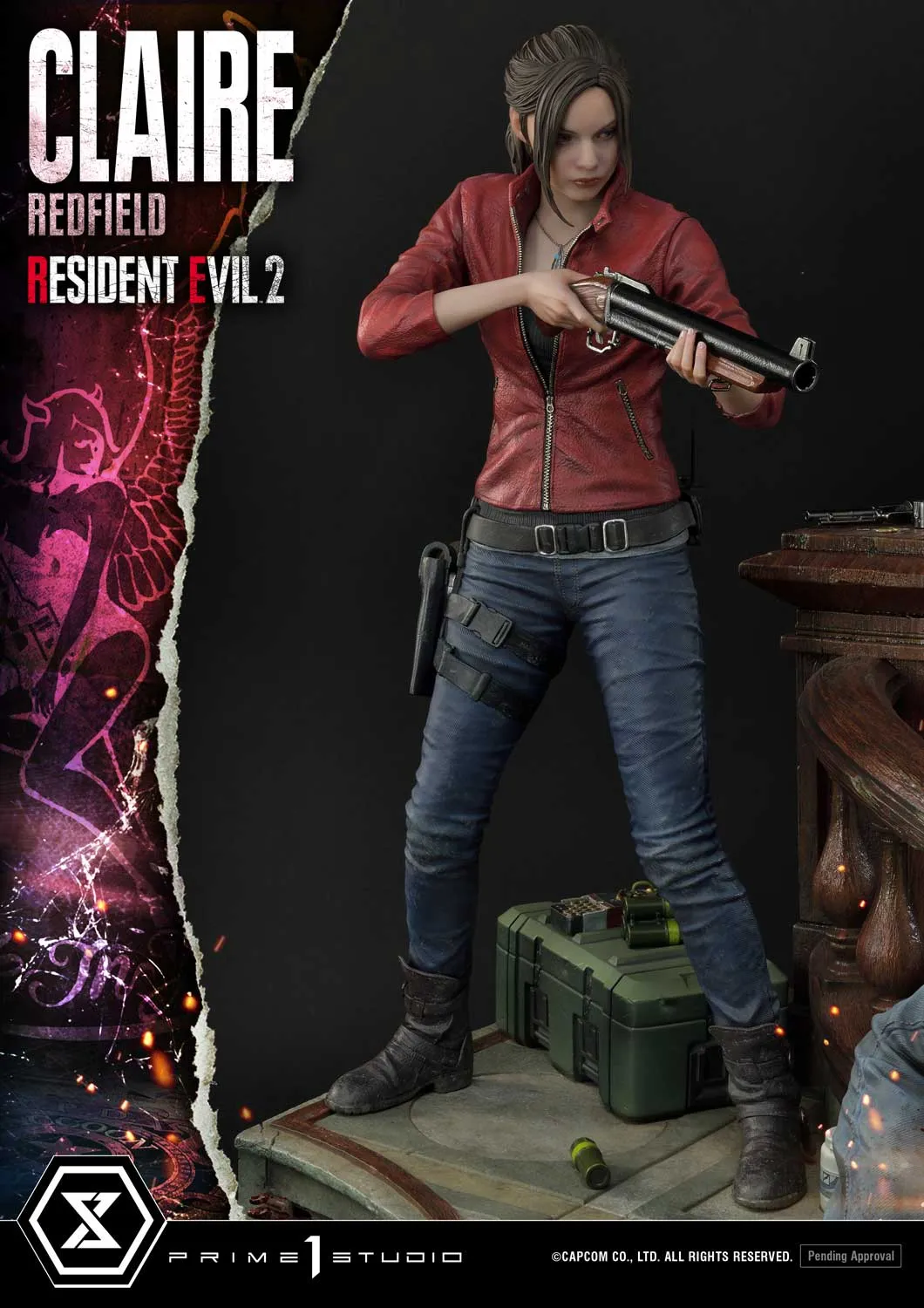 Claire Redfield (RESIDENT EVIL 2) Statue