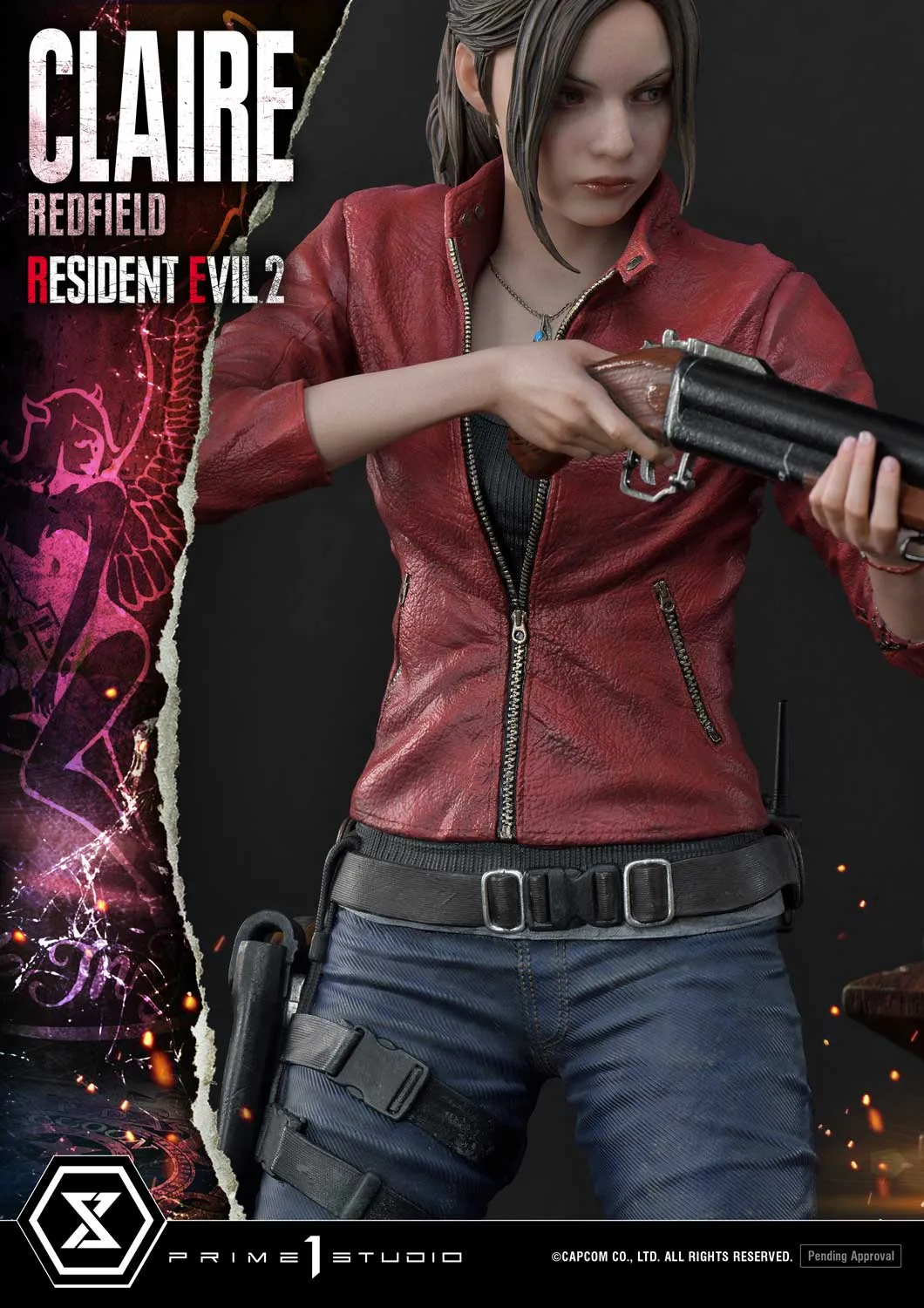 Claire Redfield (RESIDENT EVIL 2) Statue