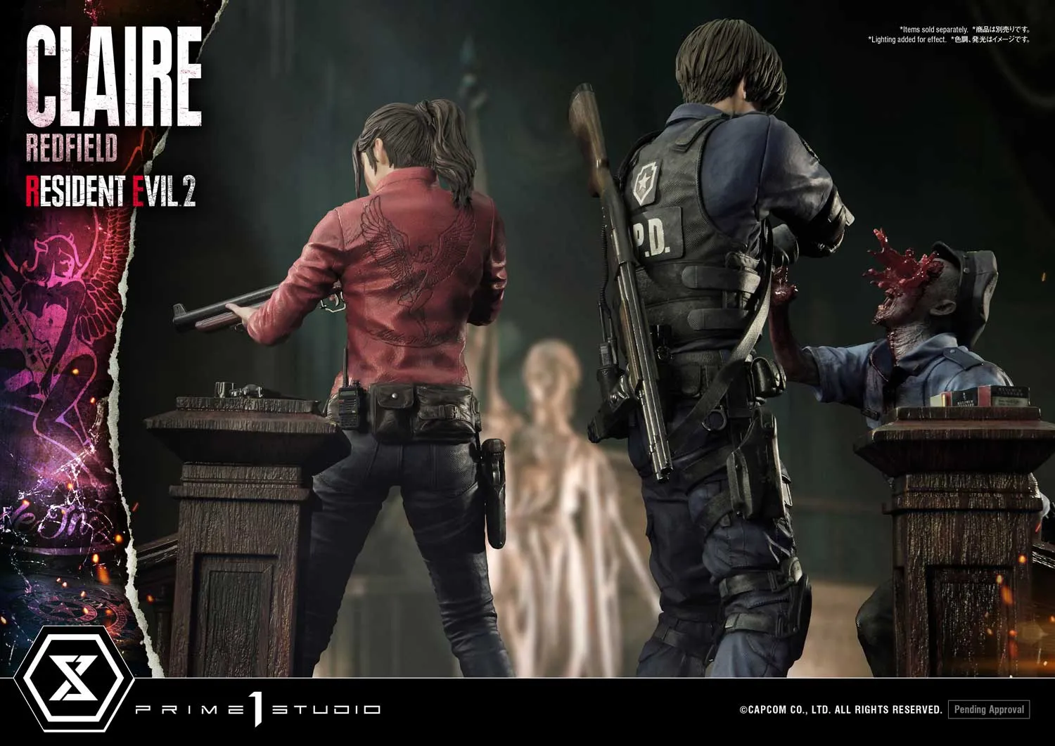 Claire Redfield (RESIDENT EVIL 2) Statue