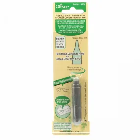 Clover Chaco Liner Pen Style - Silver REFILL