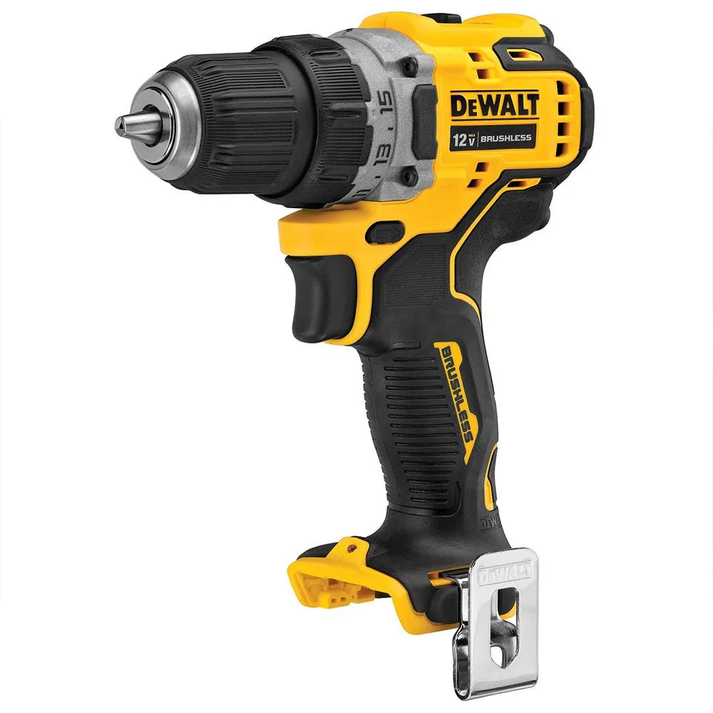 DeWALT DCD701B 12V MAX XTREME Brushless 3/8 Inch Drill Driver - Bare Tool