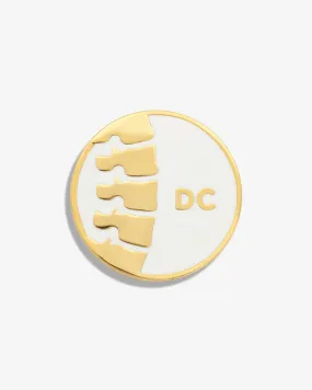 Doctor of Chiropractic (DC) Lapel Pin