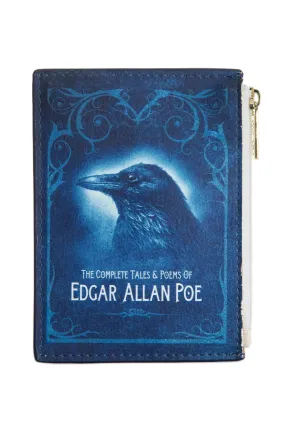 Edgar Allen Poe Coin Purse Wallet by Well Read Co.