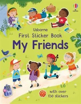 First Sticker Book My Friends