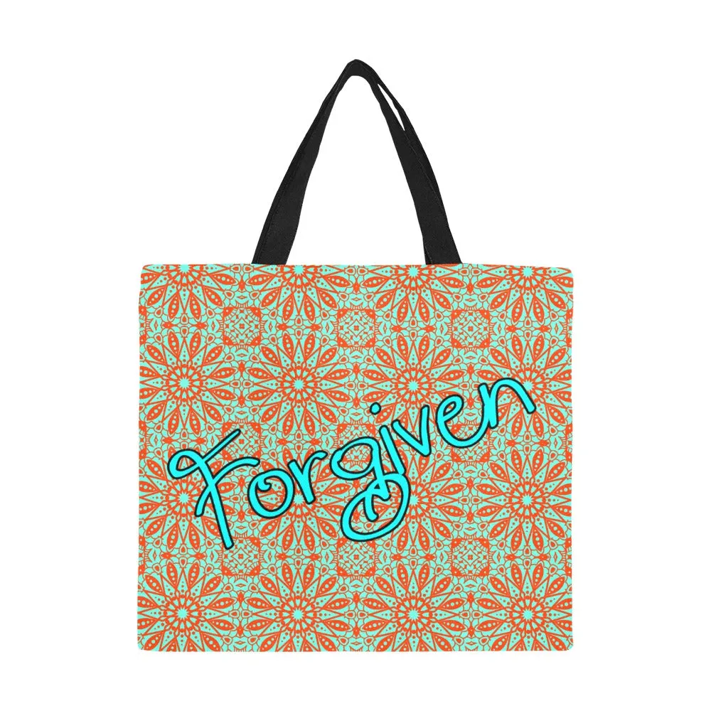 Forgiven Canvas Christian Tote