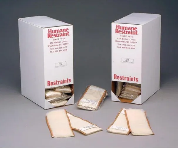 Humane Restraint Disposable Liners for Ankle or Wrist Cuffs (Box)