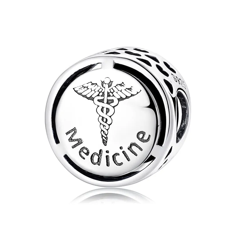 Medicine Charm 925 Sterling Silver