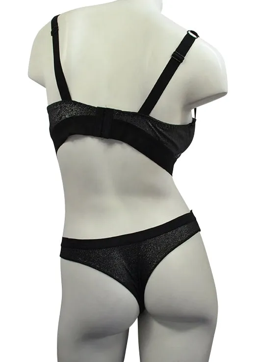 Night Shimmer Bra & Panty Set