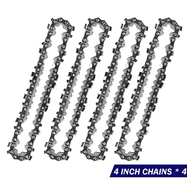 ONEVAN 4/6 Inch Chain Guide Electric Chainsaw Chains and Guide