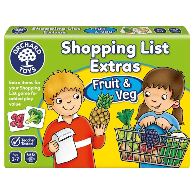 Orchard Toys Shopping List Extras - Fruit & Veg