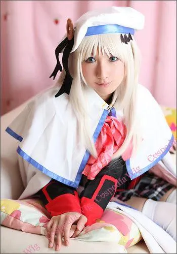 "Little Busters!" Kudryavka Noumi style cosplay wig