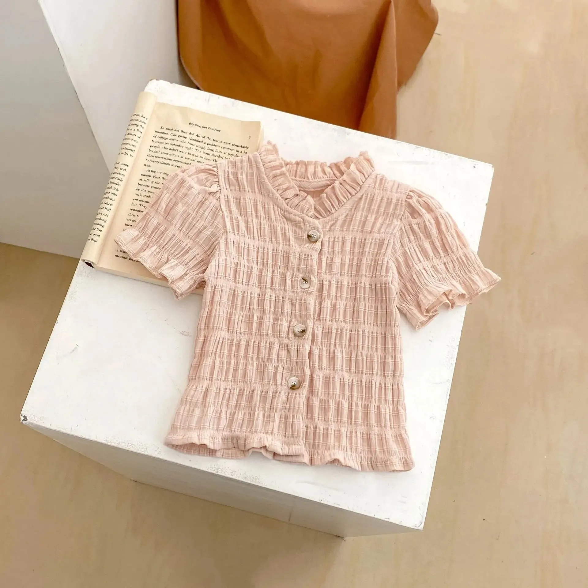 Ruffle Blouse & Bloomers Set