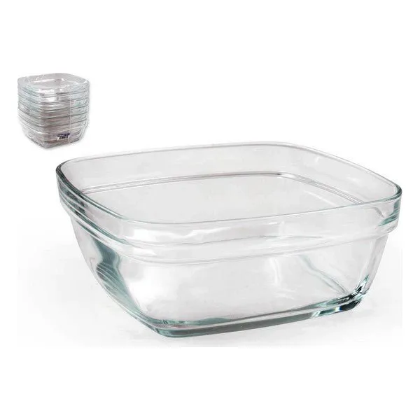 Salad Bowl Duralex Stackable Squared (1,15 L)